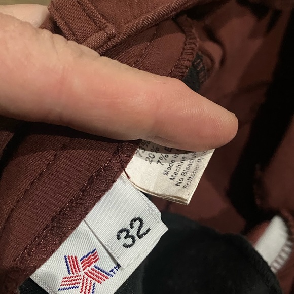 Tailored Sportsman Rust English riding Breeches size 32 R leather knee patches - Picture 4 of 9